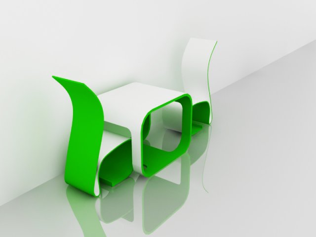 chair 3D Model .c4d .max .obj .3ds .fbx .stl .blend 