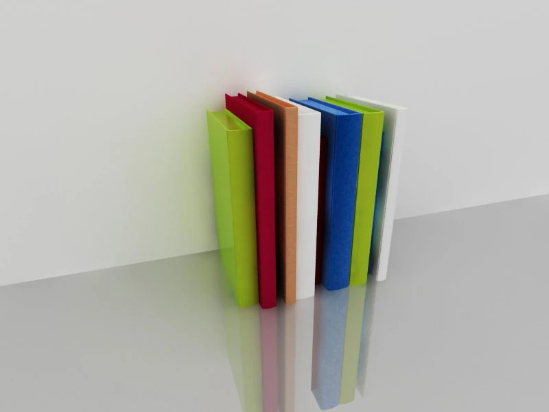 books 3D Model .c4d .max .obj .3ds .fbx .stl .blend 
