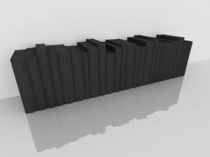 किताबें 3D मॉडल