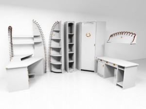 desk 3D-Modell