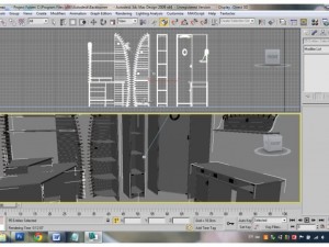desk Model 3D
