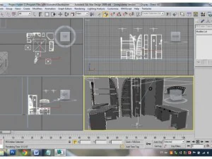 desk 3D Model