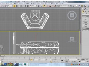 tv stand Model 3D
