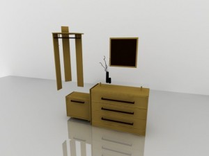 desk 3D Model
