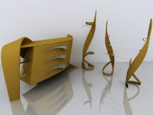 shelving Modèle 3D