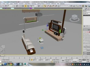 living room 3D Model