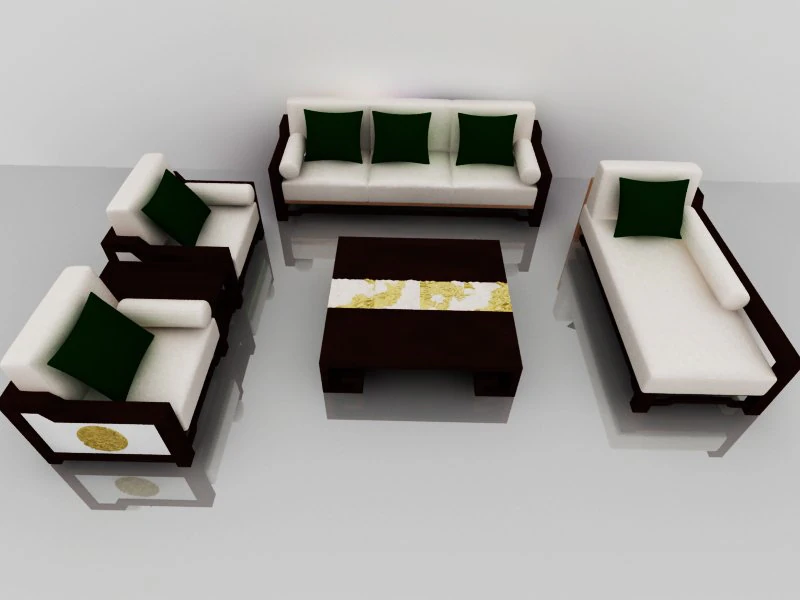 sofas 3D Model .c4d .max .obj .3ds .fbx .stl .blend 