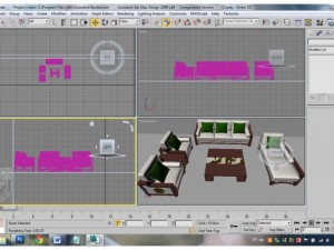 sofas 3D मॉडल
