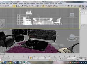 sofa Modello 3D
