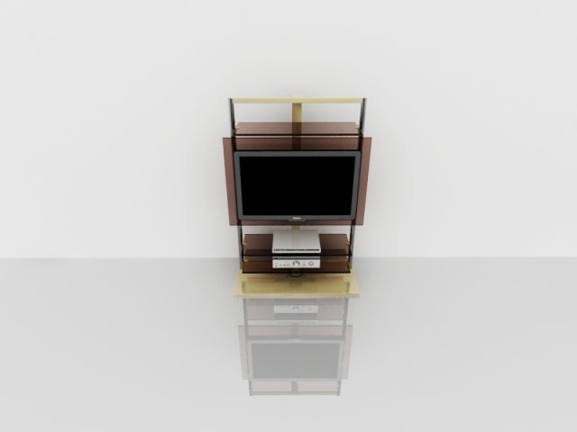 tv stand 3Dモデル .c4d .max .obj .3ds .fbx .stl .blend 