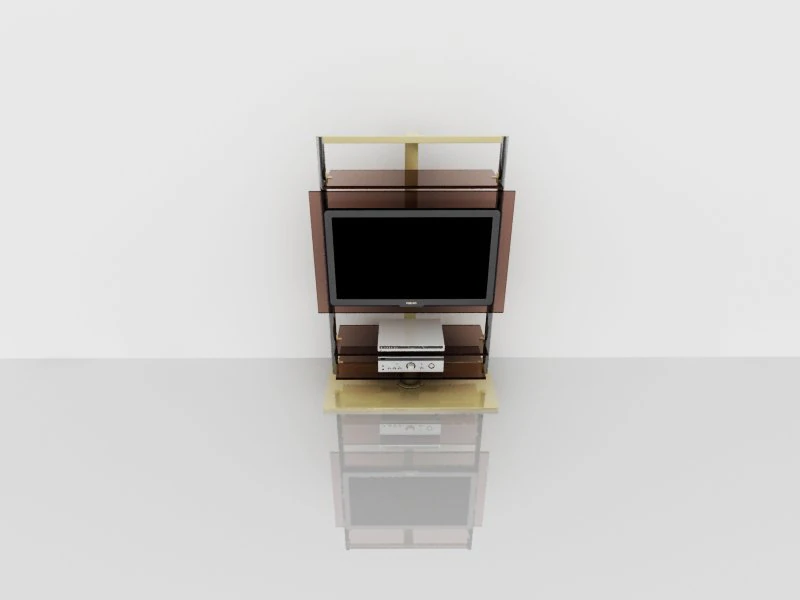 tv stand 3D Model .c4d .max .obj .3ds .fbx .stl .blend 