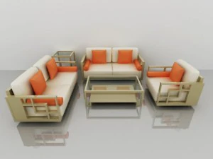 सोफ़ा 3D मॉडल