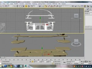 tv stand 3D Model