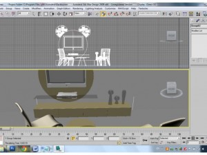 desk 3D 模型