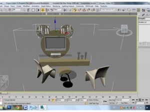 desk 3D 模型
