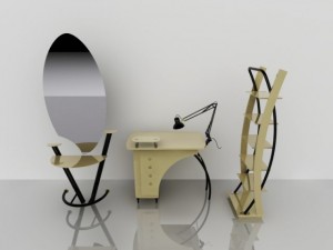 desk 3D Model