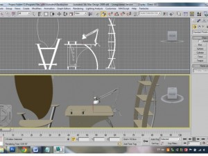 desk 3D Модель