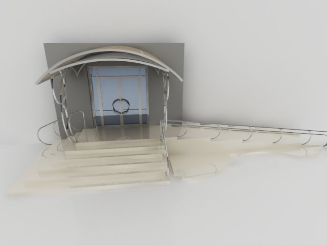 stairs 3Dモデル .c4d .max .obj .3ds .fbx .stl .blend 