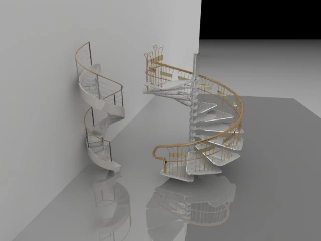 schody Model 3D .c4d .max .obj .3ds .fbx .stl .blend 