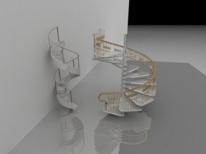 stairs 3D 模型