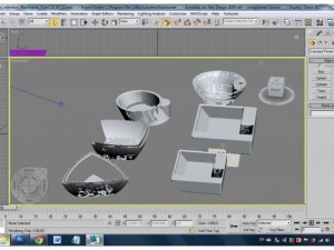 washbasins 3D 模型