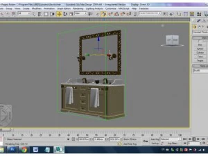 desk 3D Model