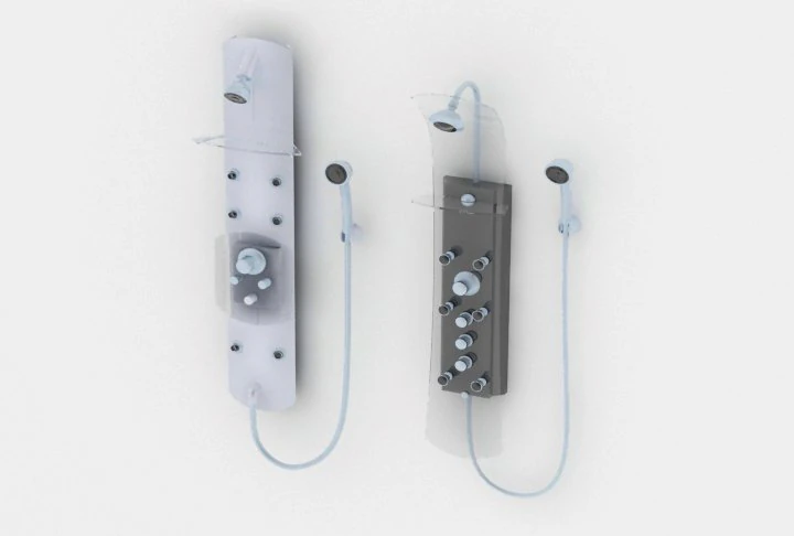 hydro panel 3D Model .c4d .max .obj .3ds .fbx .stl .blend 