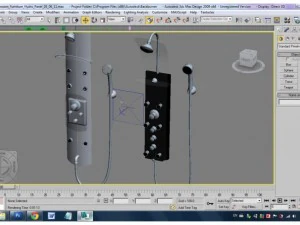 hydro panel 3D Model