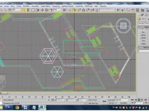business center 3D 模型