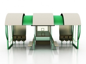 bus stop 3D Model