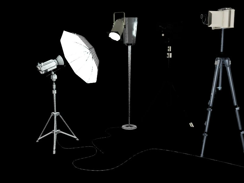 photostudio 3D Model .c4d .max .obj .3ds .fbx .stl .blend 