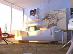 hall Modello 3D