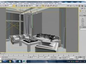 living room 3D Model