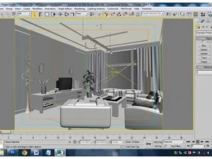 living room 3D Model