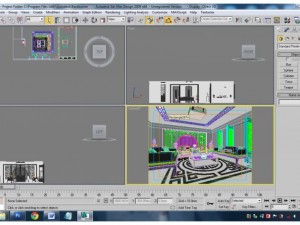 living room Modelo 3D