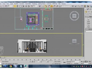 living room Modelo 3D