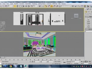 living room Modelo 3D