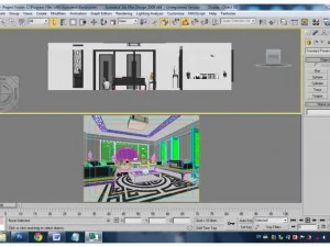 living room 3D Model