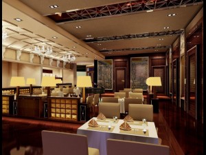 restaurant Modèle 3D