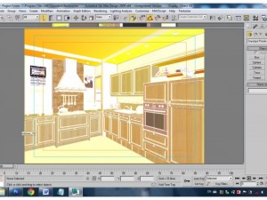 kitchen 3D 模型