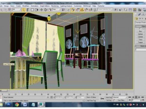 restaurant Modelo 3D
