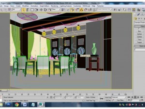restaurant Modelo 3D
