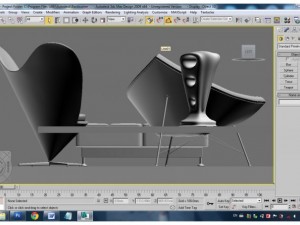 living room 3Dモデル