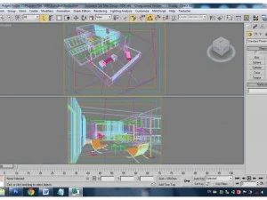 escrit&oacute;rio Modelo 3D