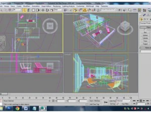 escrit&oacute;rio Modelo 3D