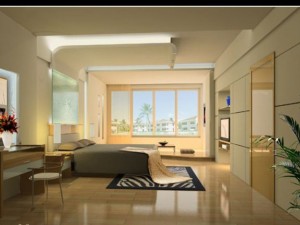 living room Modelo 3D