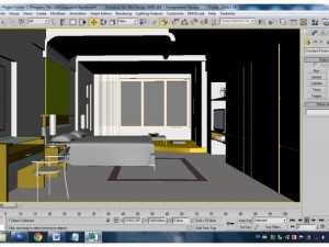 living room 3D Модель