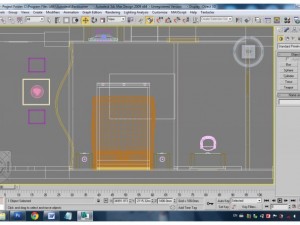 living room 3D Модель
