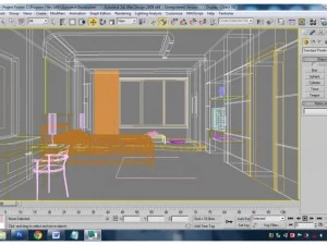 living room 3D Model