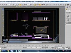 living room 3D Модель